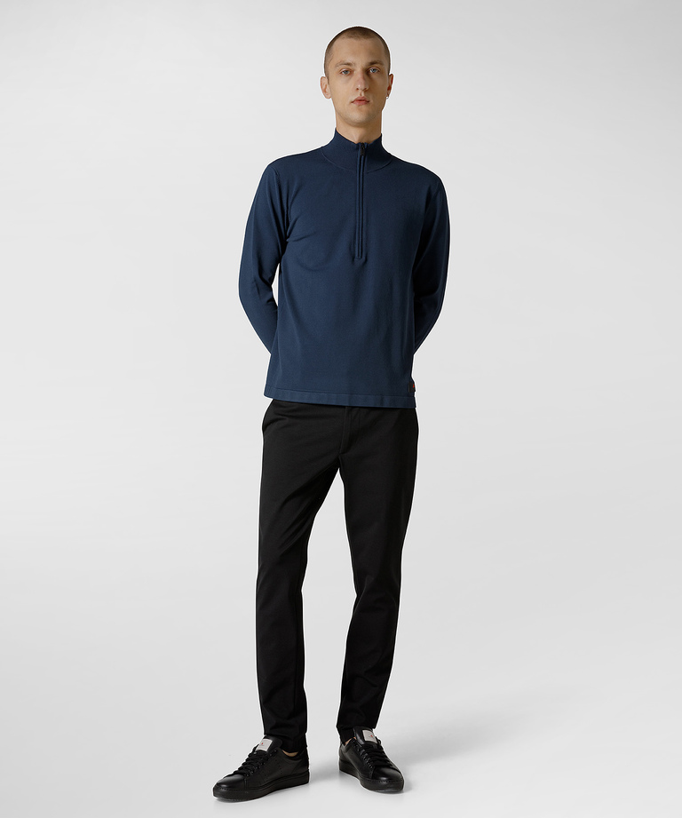 Stretch-Pullover mit normaler Passform - Soft Attitude Herren | Peuterey