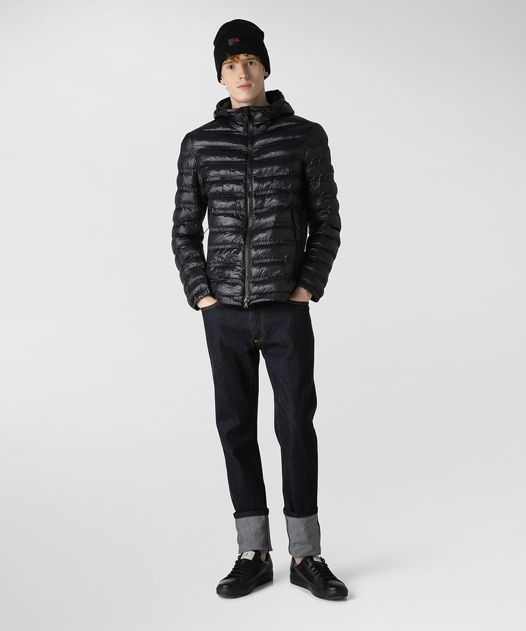 Fine ripstop bomber jacket with Primaloft padding - Down Jackets | Peuterey