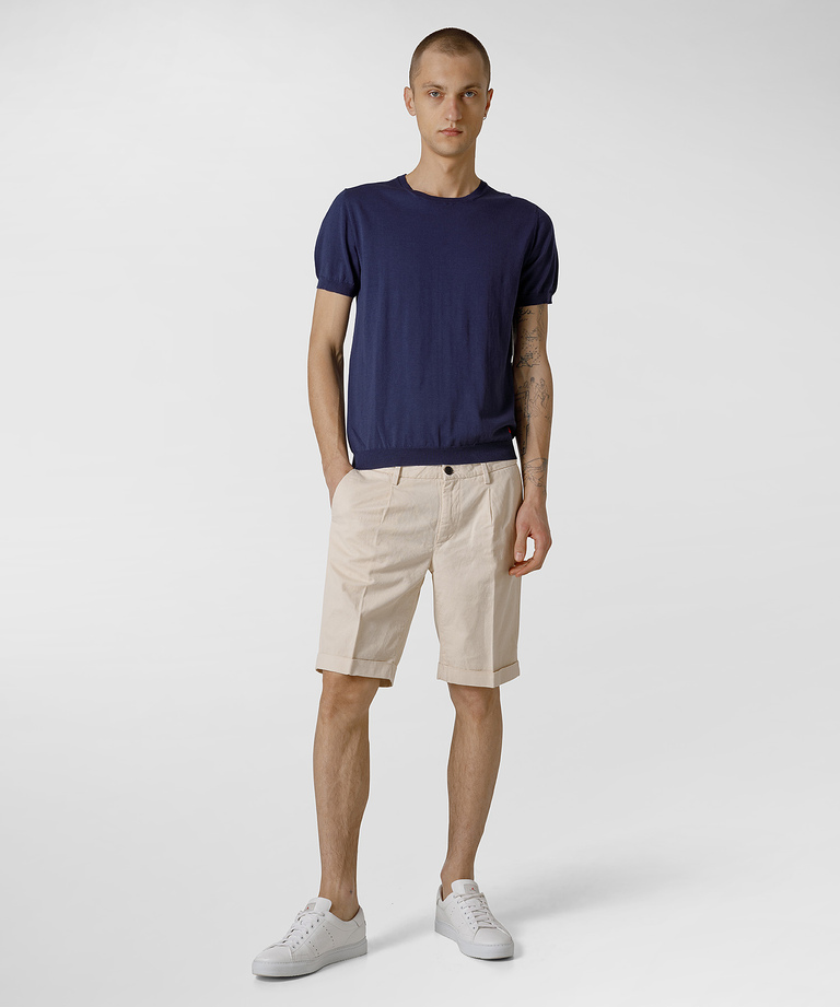 Trikot-T-Shirt aus Baumwolle und Seide - summer selection | Peuterey