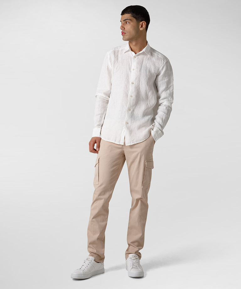 Camicia leggera in lino - saldi uomo | Peuterey