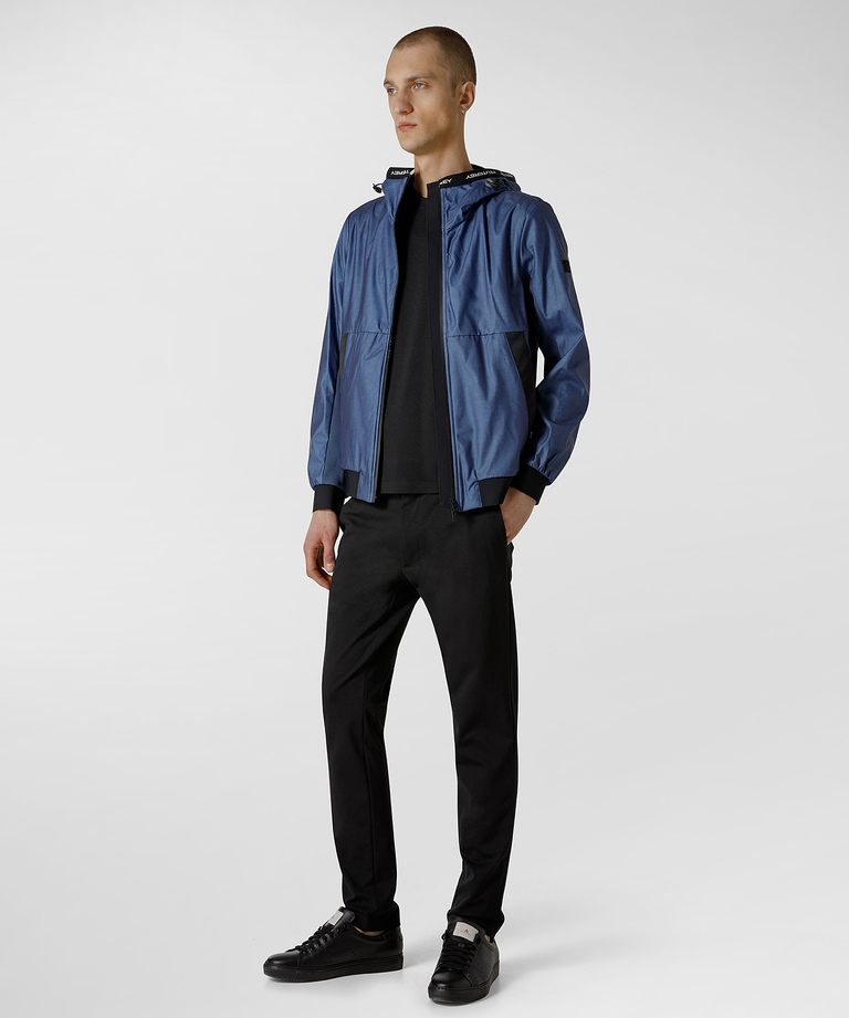 Dual-material bomber jacket - Jackets for Men | Peuterey