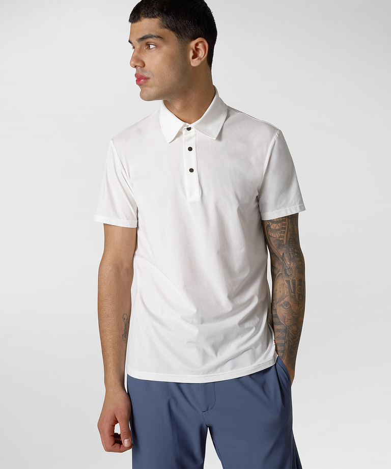 Technical and comfortable polo shirt - Look Of The Week | Peuterey
