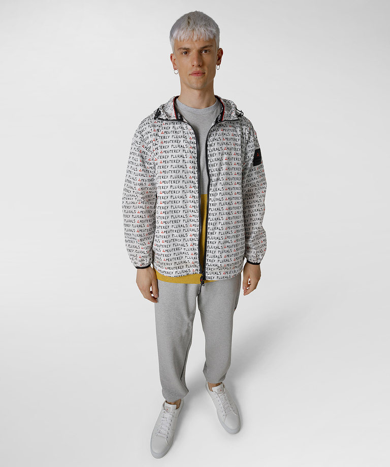 Bomber jacket with all-over digital print - Eco-Friendly Clothing | Peuterey