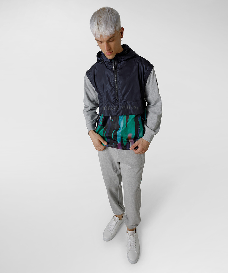 Three-fabric sweater - Plurals Project | Peuterey