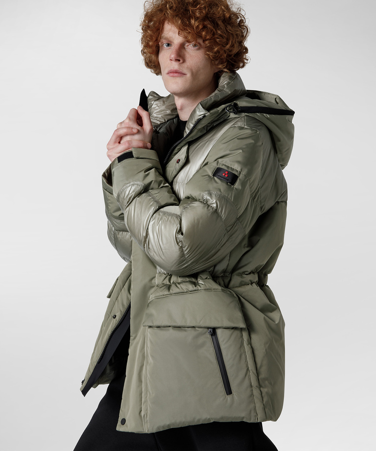 Downproof and water repellent double-fabric jacket - Men's water repellent jackets | Peuterey