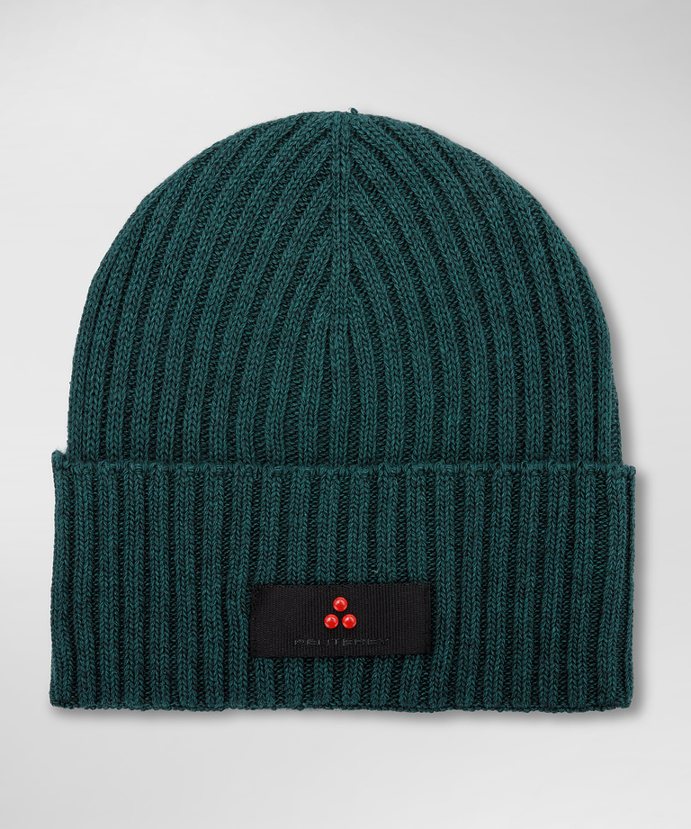 Wool blend knitted hat - Preview Men Autumn-Winter 2022 | Peuterey