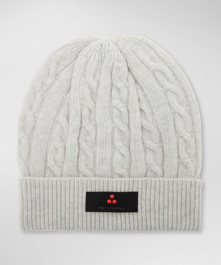 Wool blend knitted hat - Clothing for Men | Peuterey