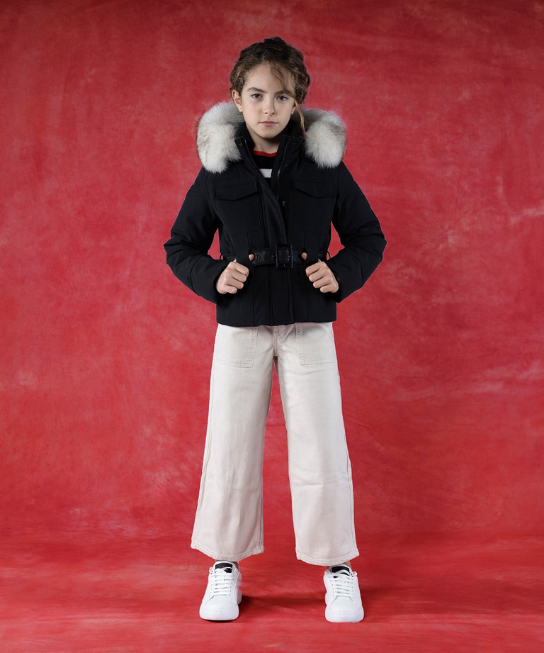 4-way stretch nylon jacket - sale kid | Peuterey