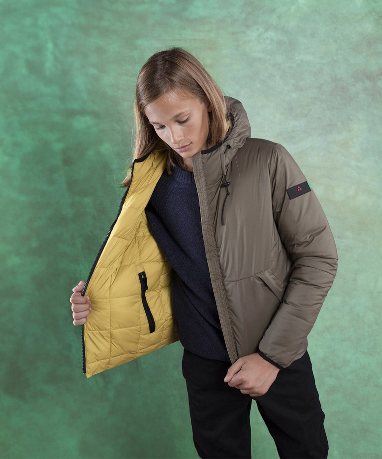 Reversible ultra-light nylon down jacket - Kids Outerwear | Peuterey