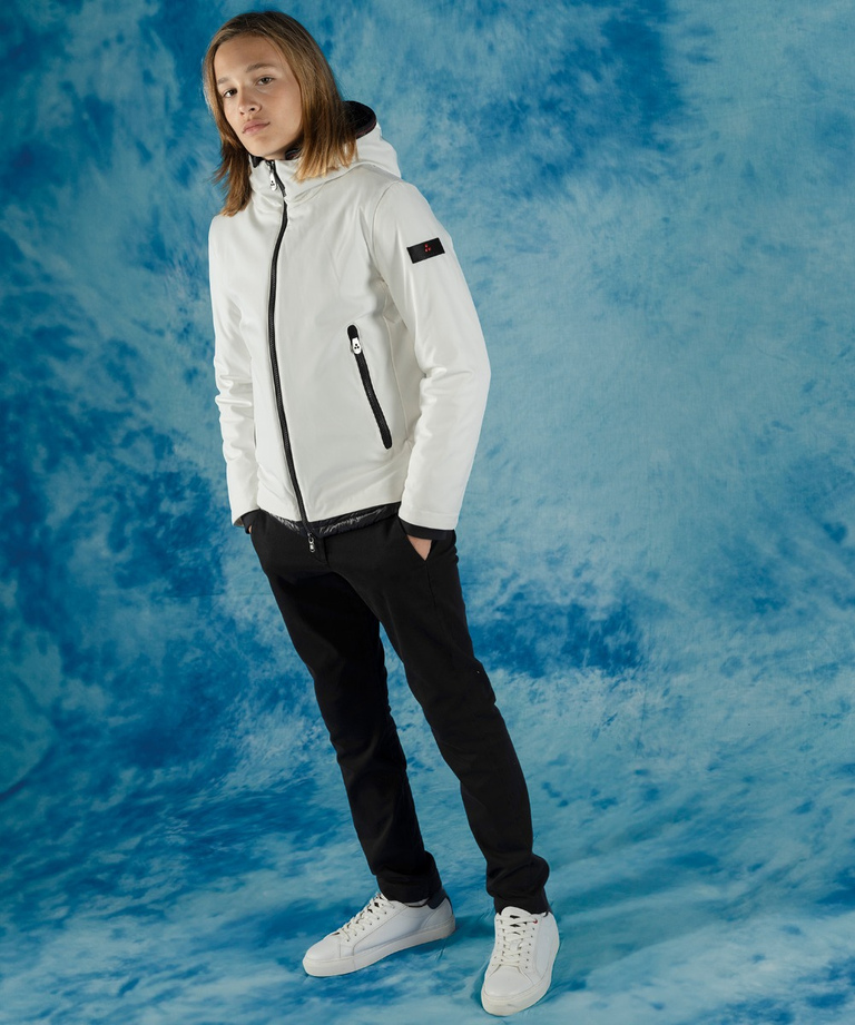 Lightweight bomber jacket with black details - Boys and Teens jackets | Peuterey