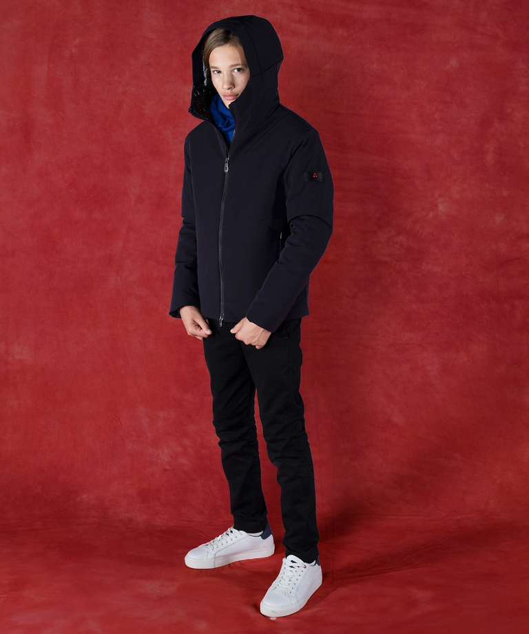 Smooth Primaloft bomber jacket with black details - Boys and Teens jackets | Peuterey
