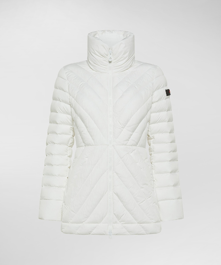 Down Jacket With Geometric Quilting - Women's Sale | Peuterey