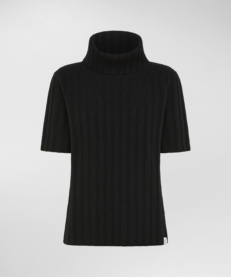 Ribbed wool high-collar sweater - Thoughtful small gifts for her | Peuterey