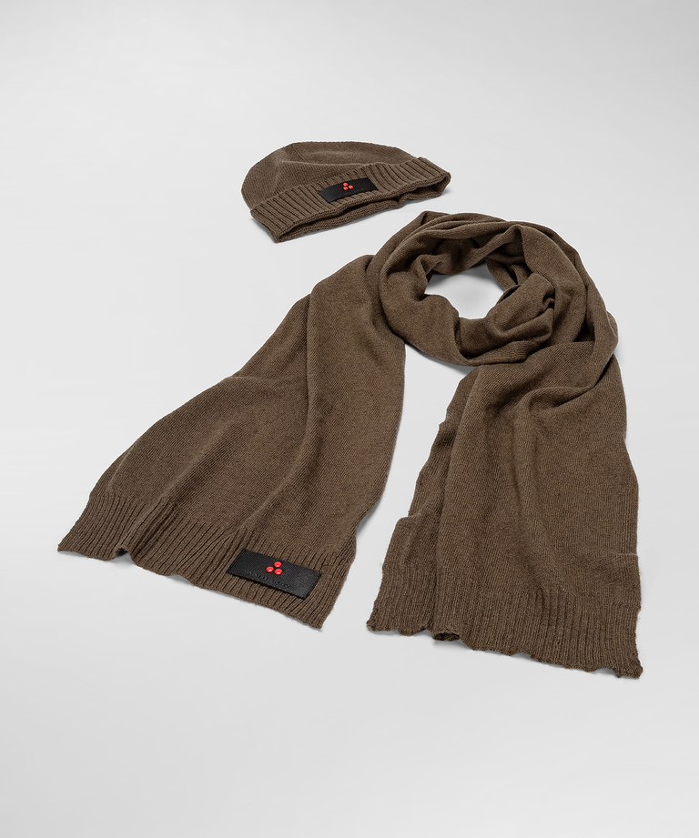 Hat and scarf kit - Winter clothing for men | Peuterey