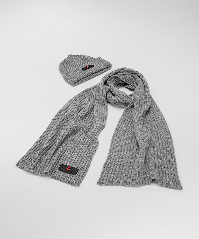 Hat and scarf kit - Winter accessories for Men | Peuterey