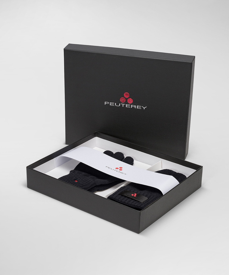 Kit berretto e guanti in misto cachemire - Preview Donna | Peuterey