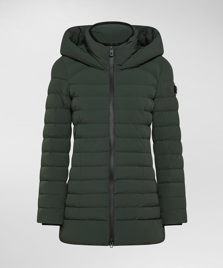 Peach-effect down jacket - Winter down jackets for women | Peuterey