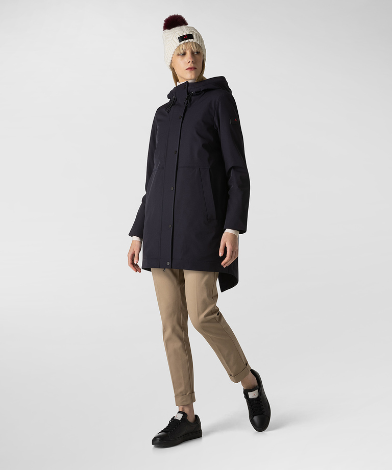 Smooth minimal, sophisticated Parka - Long down jacket for women | Peuterey