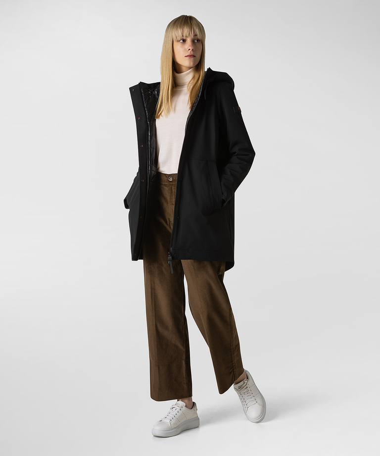 Smooth minimal, sophisticated Parka - Winter clothing for women | Peuterey