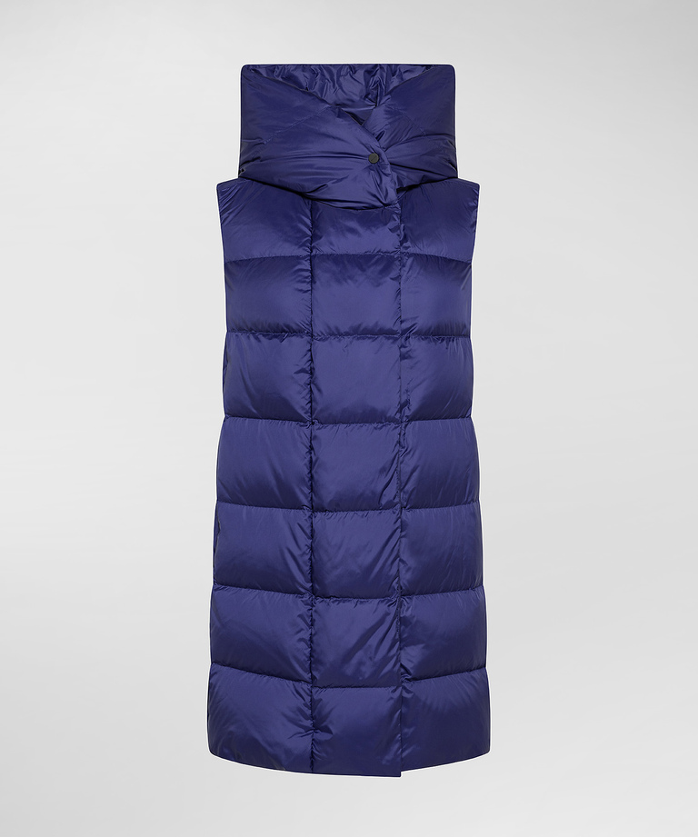 Down gilet in GRS-certified fabric - Gilets for Women | Peuterey