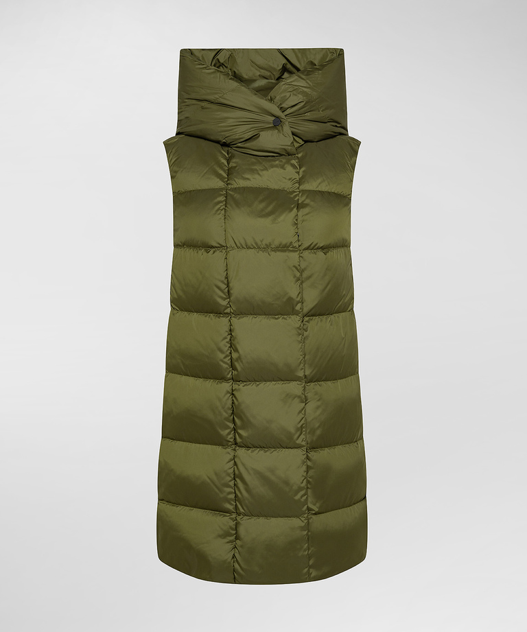 Down gilet in GRS-certified fabric - Down Jackets | Peuterey