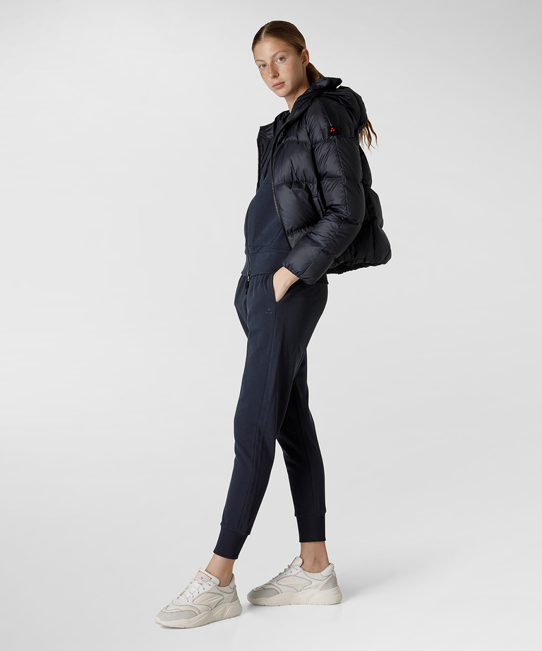 Post-consumer recycled fabric down jacket - Jackets | Peuterey