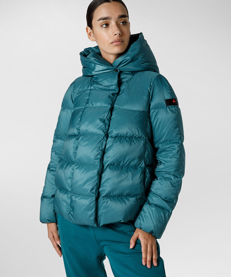 Super light down jacket in recycled fabric - Water Repellent Jackets | Peuterey