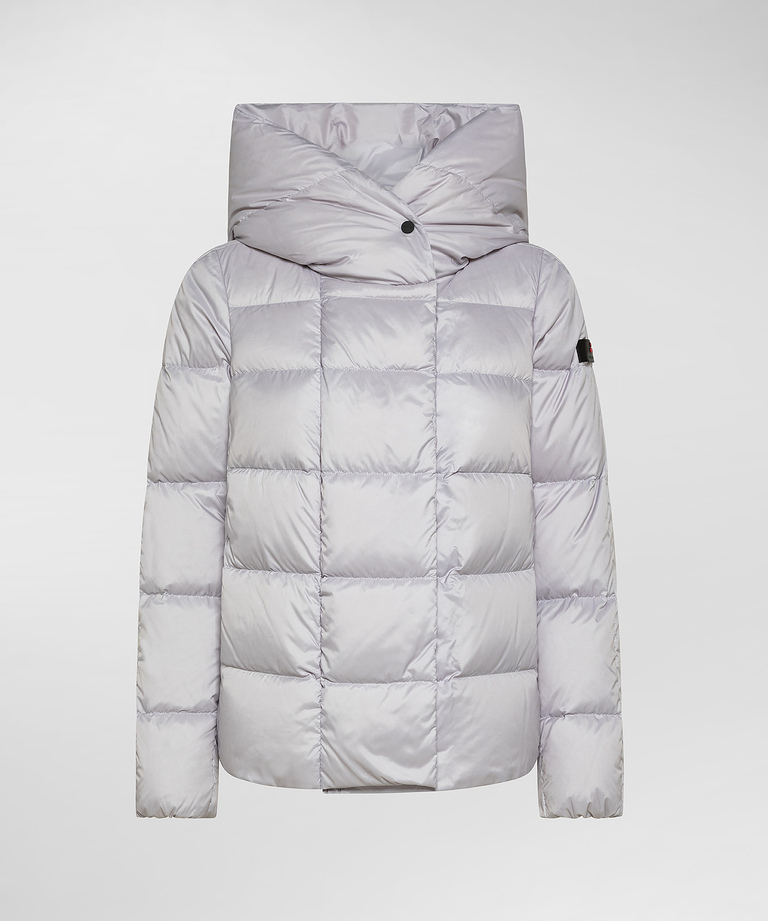 Down jacket in ultra-lightweight recycled fabric - Short down jacket for women | Peuterey