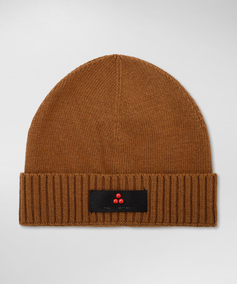 Wool blend knitted hat - Shop by mood | Peuterey