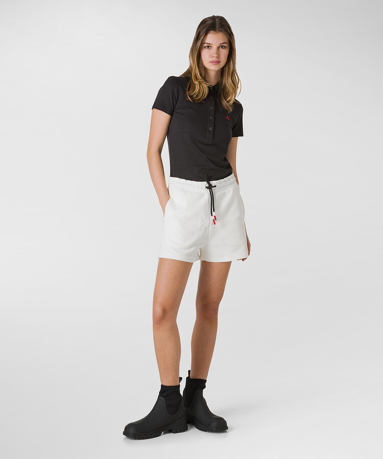 Cotton fleece shorts - WOMEN'S TROUSERS | Peuterey