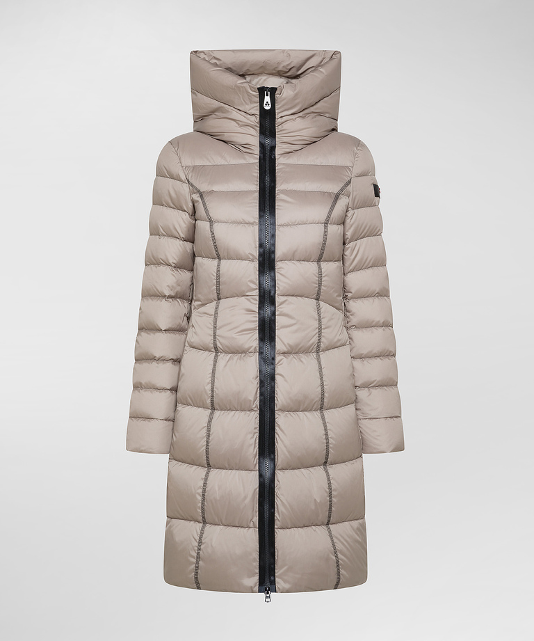 100% post-consumer recycled polyester slim fit down jacket - Parkas & Trench Coats | Peuterey