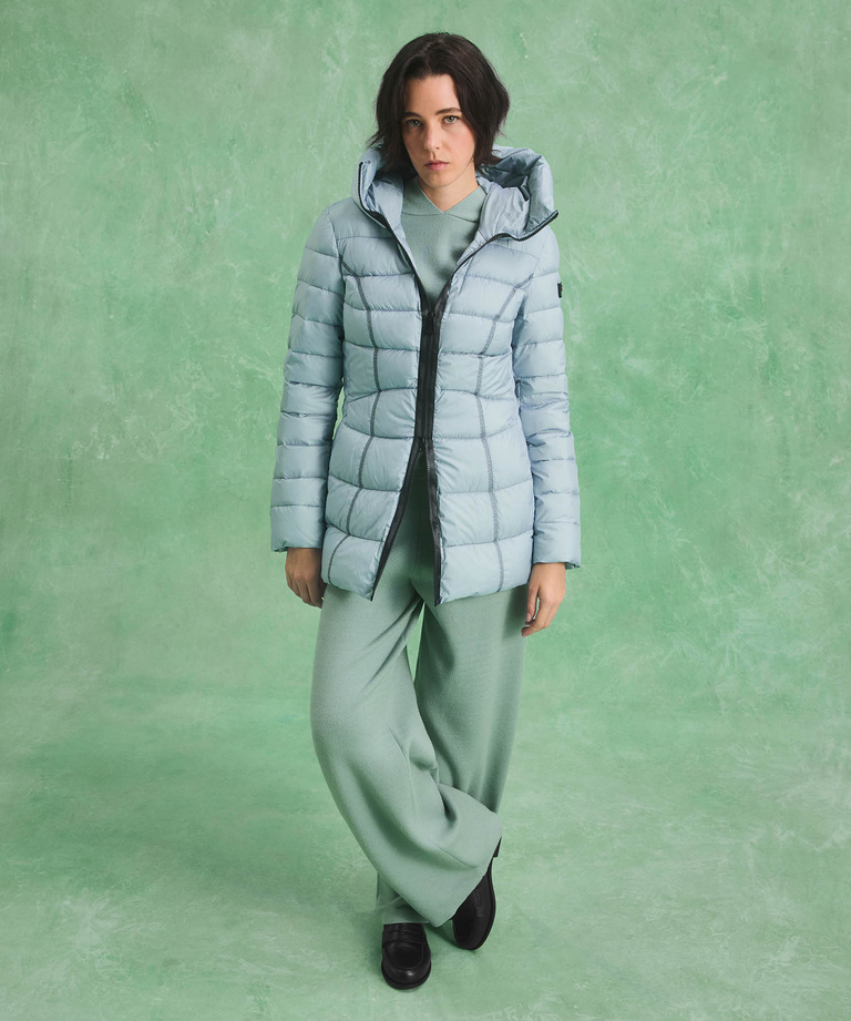 Recycled fabric and down jacket - Down Jackets | Peuterey