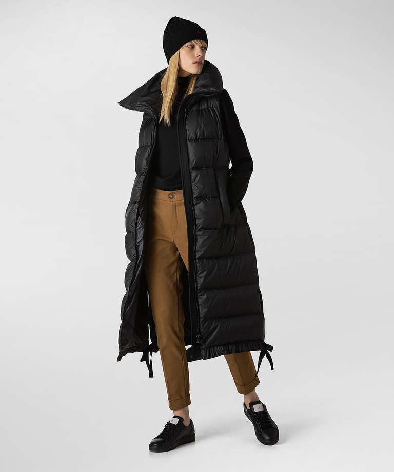 Lange ärmellose Jacke mit recycelten Daunen - Westen und ärmellose Jacken für Damen | Peuterey