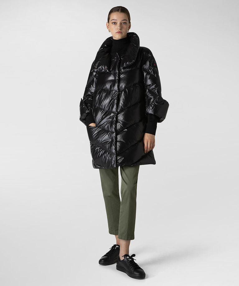 Down jacket in recycled down and ECONYL® yarn - Jacket With Recycled Down Padding | Peuterey