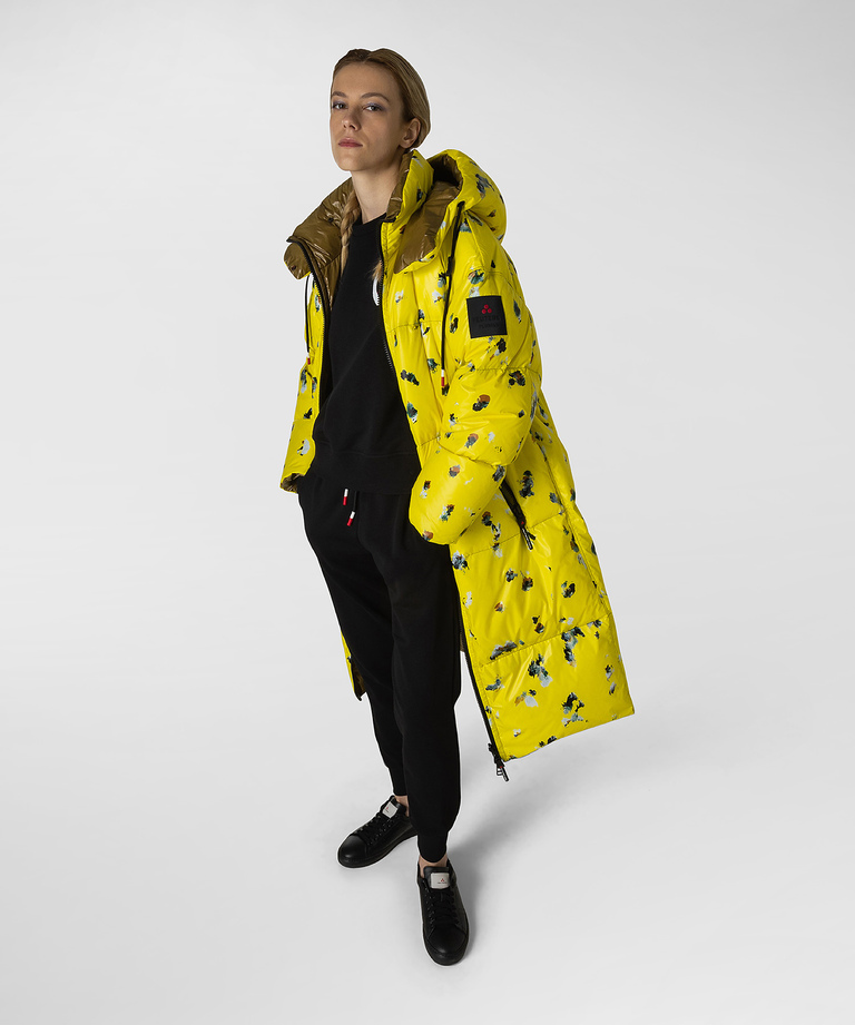 Reversible down jacket in lakke’ nylon - PLURALS COLLECTION  | Peuterey