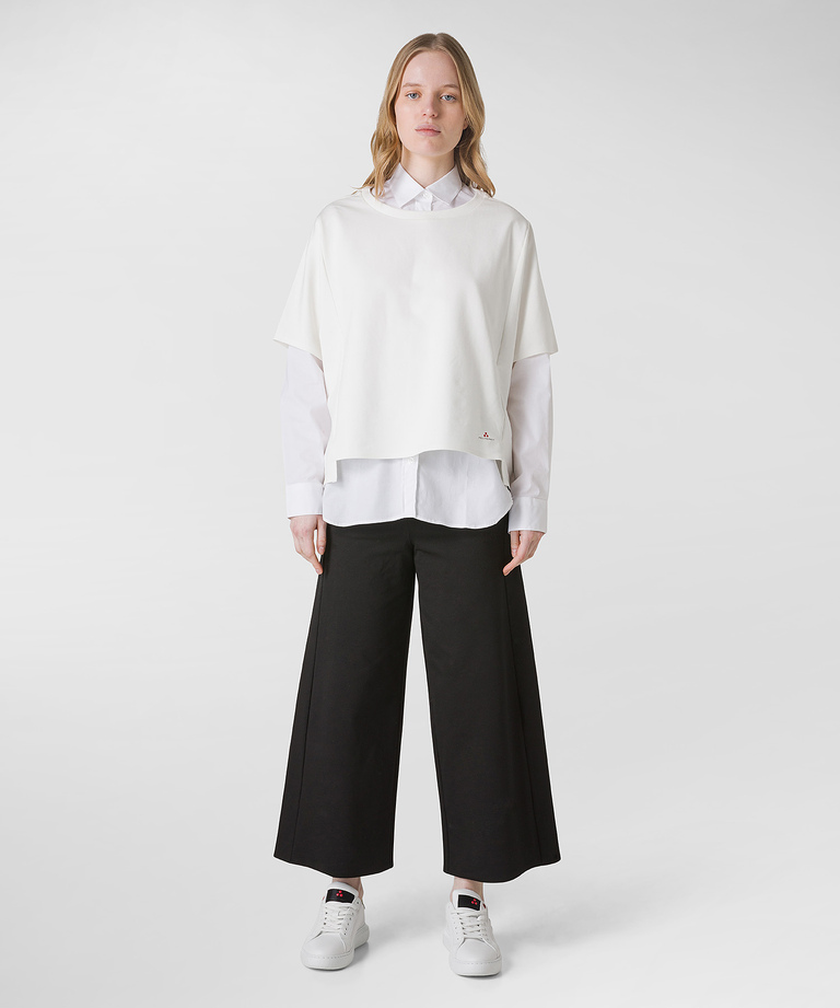 Kurzes, bequemes Sweatshirt - Zeitlose Kleidung für Damen - Ikonische Jacken | Peuterey