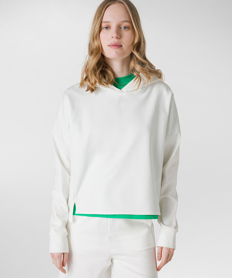 Short hooded sweatshirt - Lightweight clothing for women | Peuterey