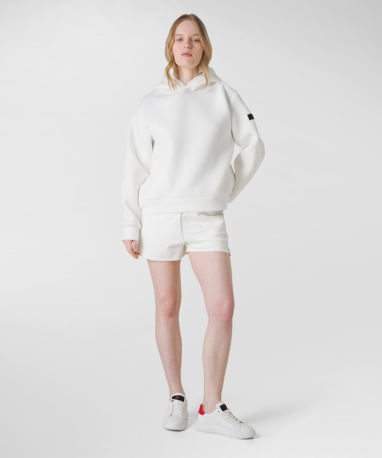 Pullover aus Scuba mit Kapuze - Öko Kleidung Für | Peuterey