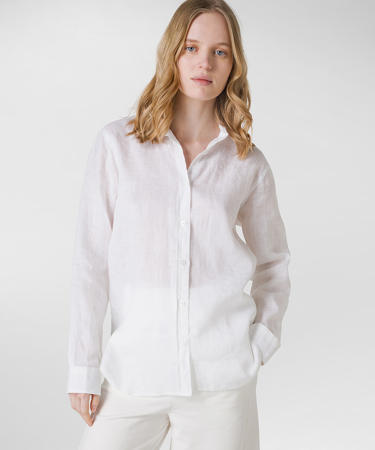 Camicia fresca in lino - Top e Maglieria | Peuterey