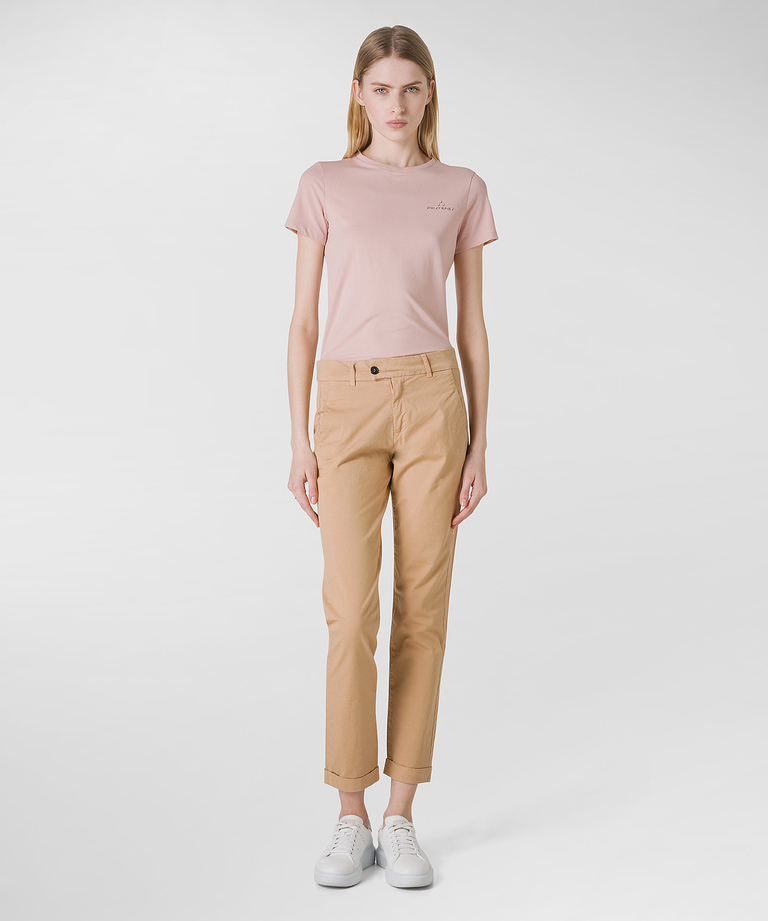 Gabardine stretch-cotton chino trousers | Peuterey