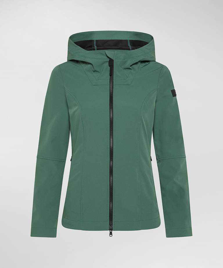 Short stretch nylon jacket - Lightweight jackets & Windbreakers for women | Peuterey
