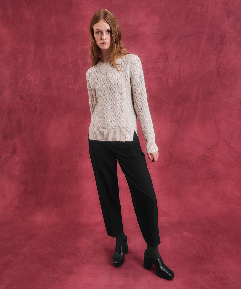 Alpaca cotton sweater - Top and Sweatshirts | Peuterey