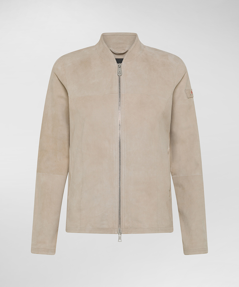 Leather biker jacket - Bomber and leather Jackets for women | Peuterey