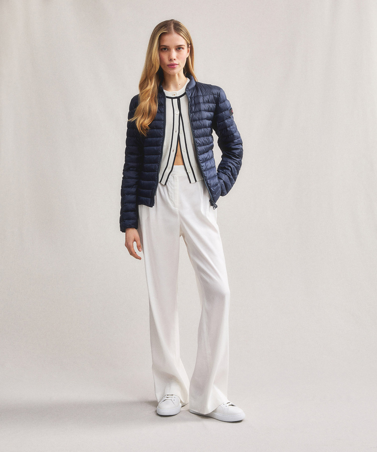 Short slim mid-season down jacket - Women's Jackets - Outerwear Collection | Peuterey