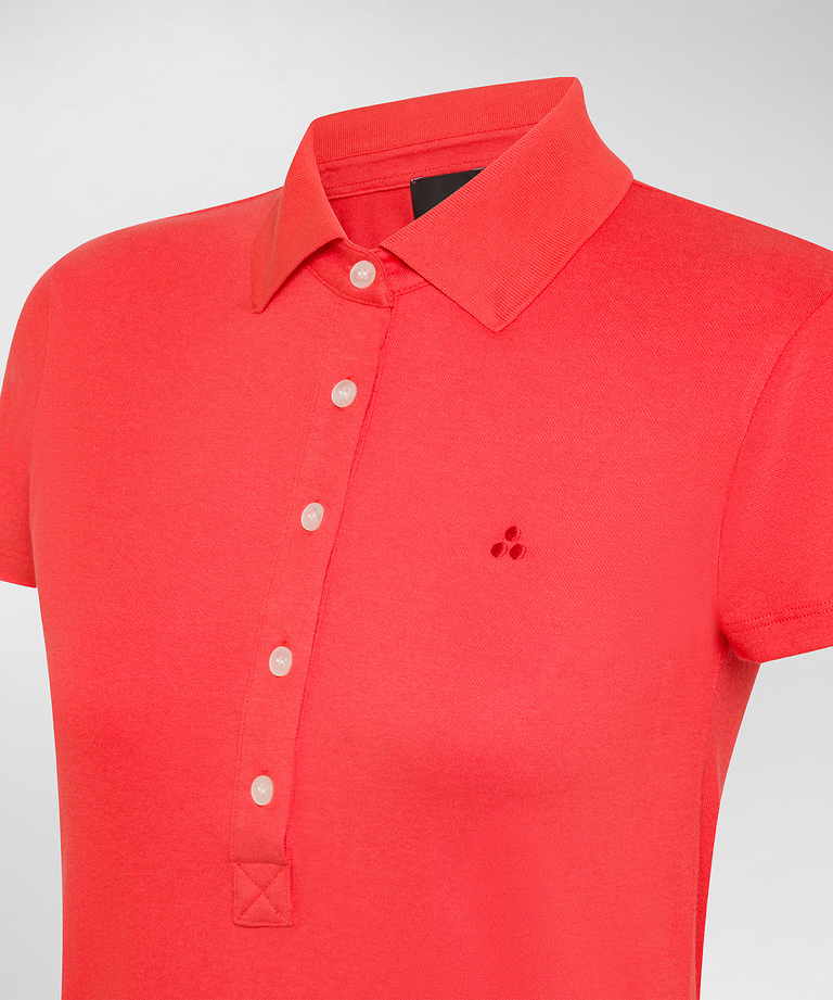 Weiches Poloshirt aus Piqué
