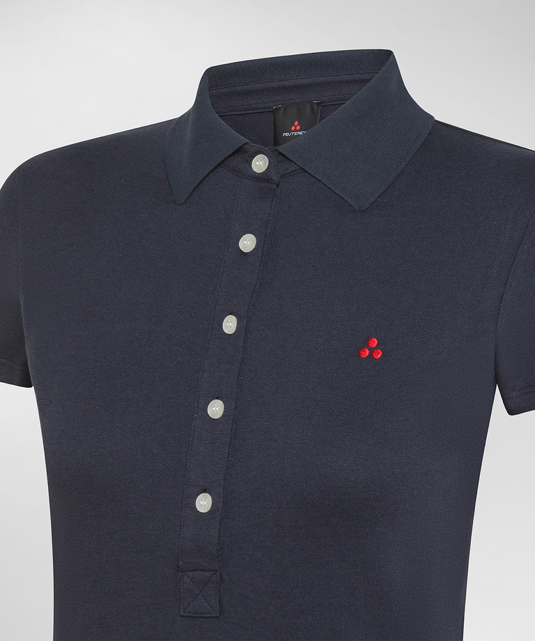 Weiches Poloshirt aus Piqué