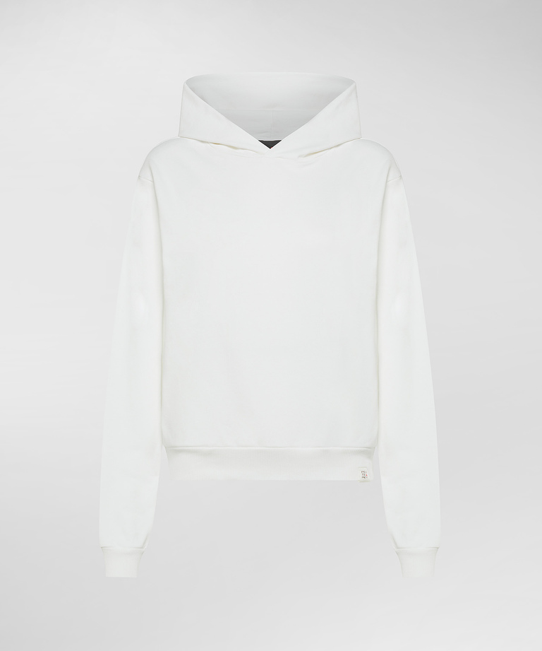 Cotton hooded sweatshirt - Timeless and iconic womenswear | Peuterey