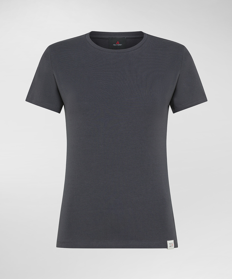 T-shirt aus Stretch-Baumwolle | Peuterey
