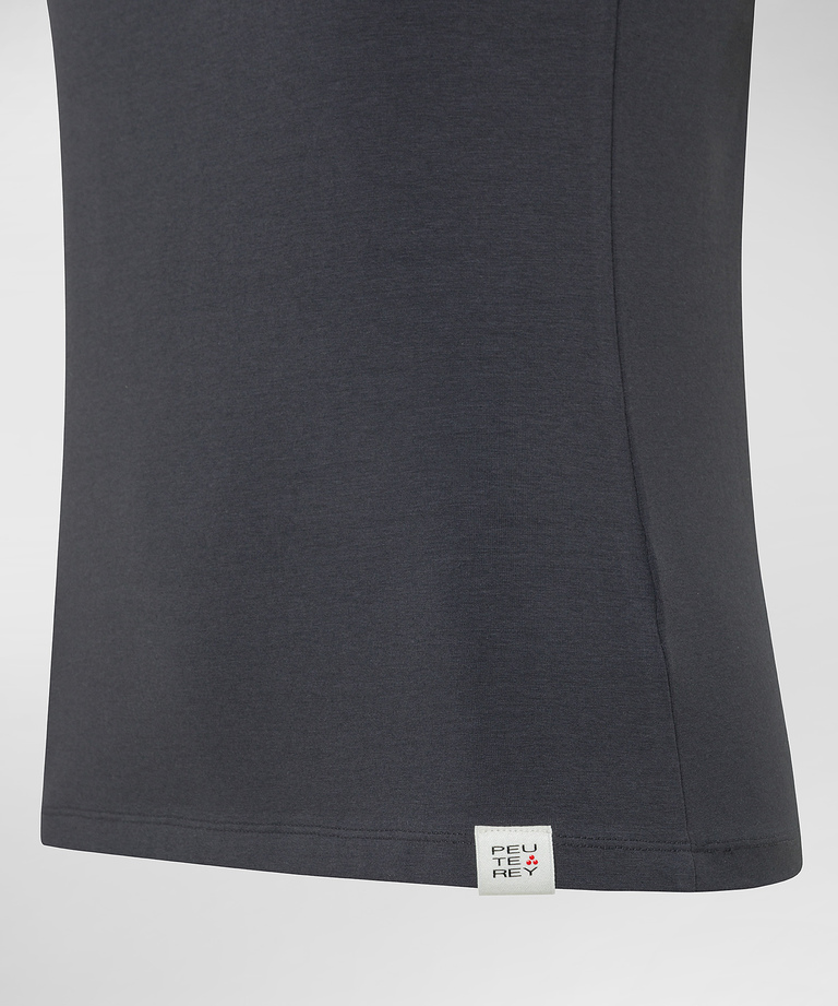 Stretch cotton t-shirt