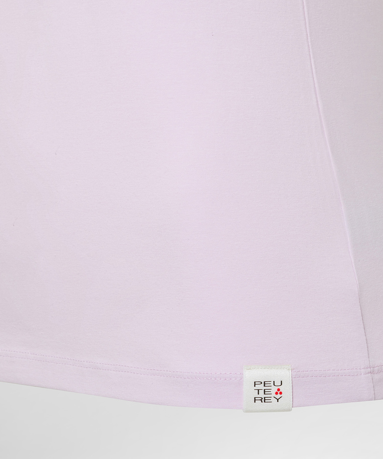 Stretch cotton t-shirt